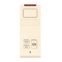 Hotel-86W Τηλεφωνική Συσκευή Μπάνιου για Ξενοδοχεία με SOS και service μπουτόν White Ivory