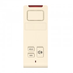 Hotel-86W Τηλεφωνική Συσκευή Μπάνιου για Ξενοδοχεία με SOS και service μπουτόν White Ivory