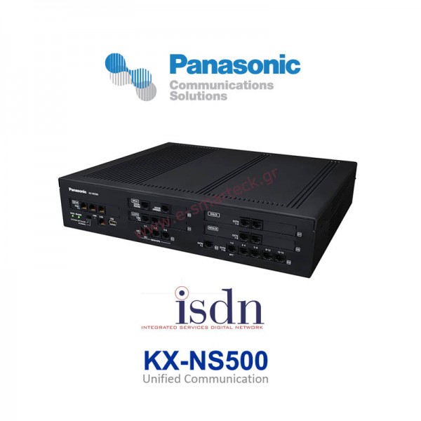 KX-NS500 Panasonic τηλεφωνικό κέντρο 2 ISDN γραμμές | ΕΓΚΑΤΑΣΤΑΣΗ ISDN ΤΗΛΕΦΩΝΙΚΟΥ ΚΕΝΤΡΟΥ
