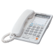 Panasonic KX-T2378 Τηλέφωνο 2 τηλεφωνικών γραμμών Λευκό