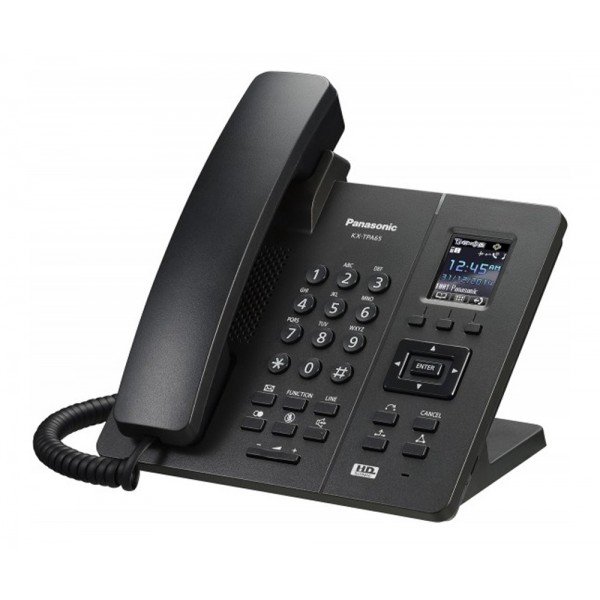 Panasonic KX-TPA65CE Single Cell DECT, Wireless Desk Phone Black Colour