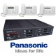 Panasonic KX-NS500 τηλεφωνικό κέντρο με 1 ψηφιακή KX-DT546 και 2τεμ KX-DT543