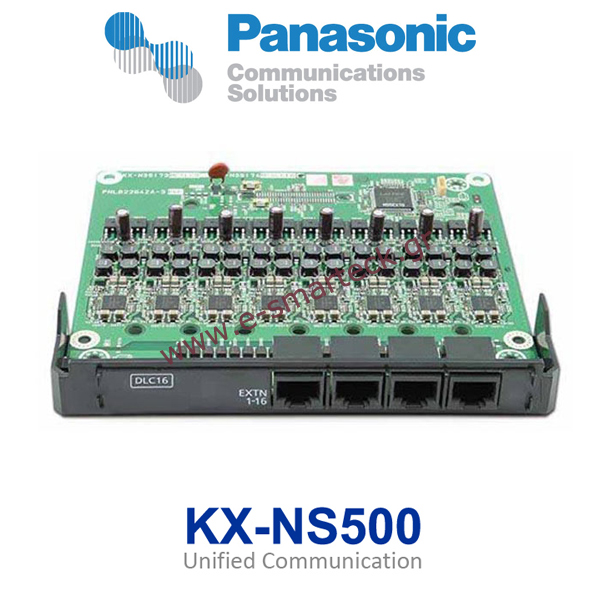 Panasonic KX-NS5172X | Κάρτα με 16 ψηφιακές πόρτες DPT για τηλεφωνικό κέντρο KX-NS500