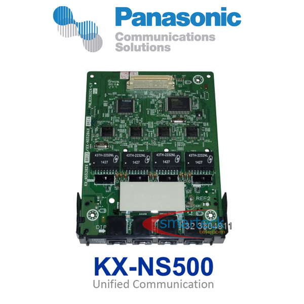 Panasonic KX-NS5284X Κάρτα 4 γραμμών ISDN BRI για τηλεφωνικό κέντρο KX-NS500