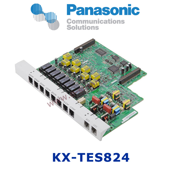 Panasonic KX-TE82480 Κάρτα 2 εξωτερικών γραμμών & 8 απλών εσωτερικών KX-TES824GR