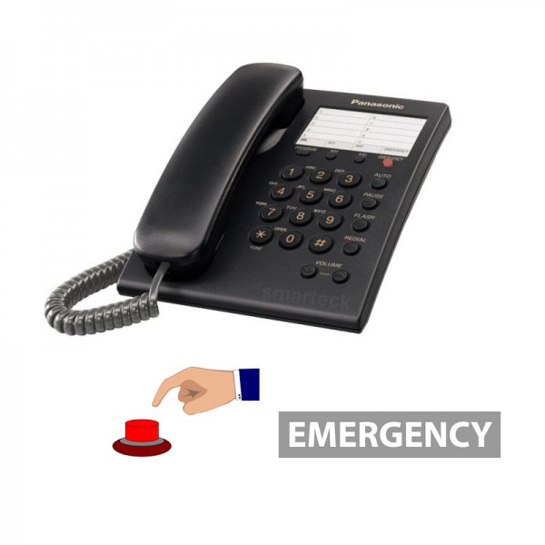 PANASONIC KX-TS550 BLACK emergency