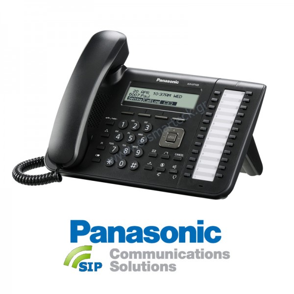 Panasonic KX-UT133 4 SIP LCD 3 γραμμών 2 Ethernet PoE HD Voice