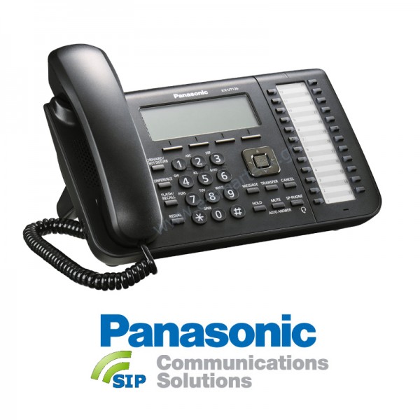 Panasonic KX-UT136 4 SIP LCD 6 γραμμών 2 Ethernet PoE HD Voice