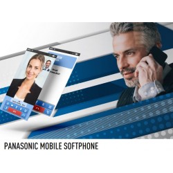 Panasonic KX-UCMA001W Mobile Softphone license - 1 User