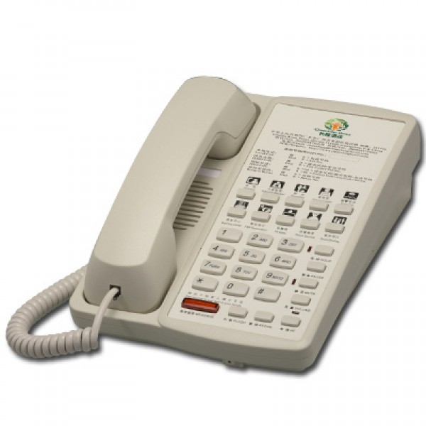 Τηλεφωνική συσκευή Hotel-83 δωματίου για κλινικές, ξενοδοχεία με 10 μνήμες