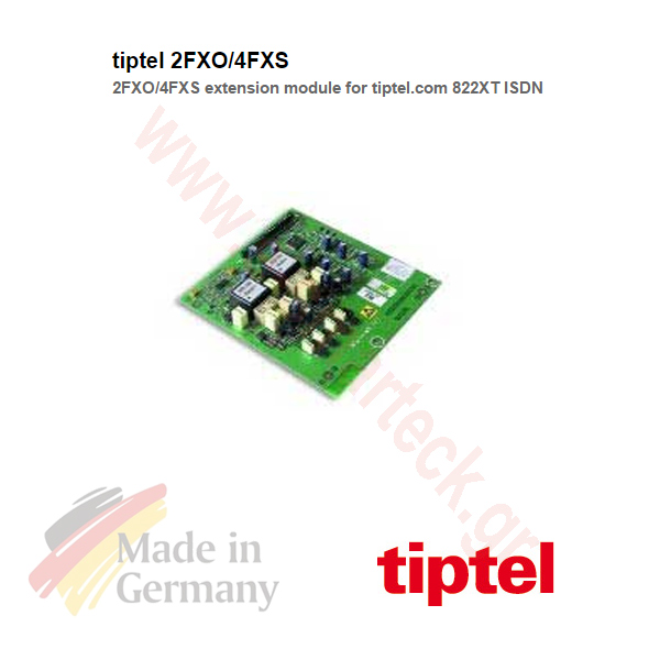 tiptel 2FXO 4FXS 822XT ISDN PBX