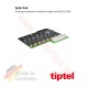tiptel 8ab αναλογική κάρτα εσωτερικών για  822XT ISDN PBX