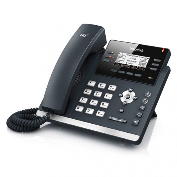 Yealink SIPT40P IP Phone με 3 Lines HD voice