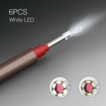 Ωτοσκόπιο OTO-01 5MP Wifi με 6 led για αφαίρεση του κεριού, σύνδεση με Android/Iphone 