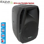 Ibiza Sound COMBO210 Compact, φορητό ηχοσύστημα 10"/25cm 300W.