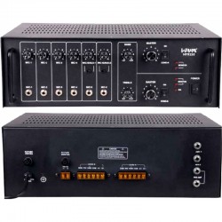 L-Frank PAA275  Ενισχυτής 2 ζωνών 2x75W/100V/8Ω με USB/SD