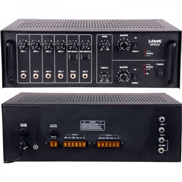 PAA275 Ενισχυτής PA 100V 2x75W RMS