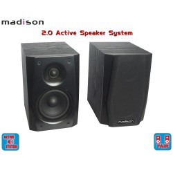 Madison MAD-4A Ζεύγος Ενεργά Ηχεία 2 x 15W 4Ω