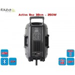 Ibiza Sound BTM15A-LED ACTIVE BOX 150W 4Ω