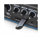 L-Frank PAA210DVD  Ενισχυτής 4 καναλιών 150W/100V/8Ω με USB/SD/MP3/DVD