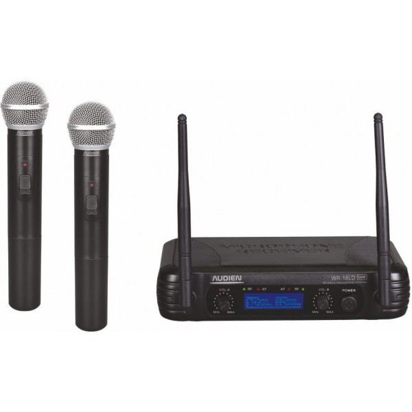 Audien WR-18LD-B Ασύρματα μικρόφωνα χειρός χειρός