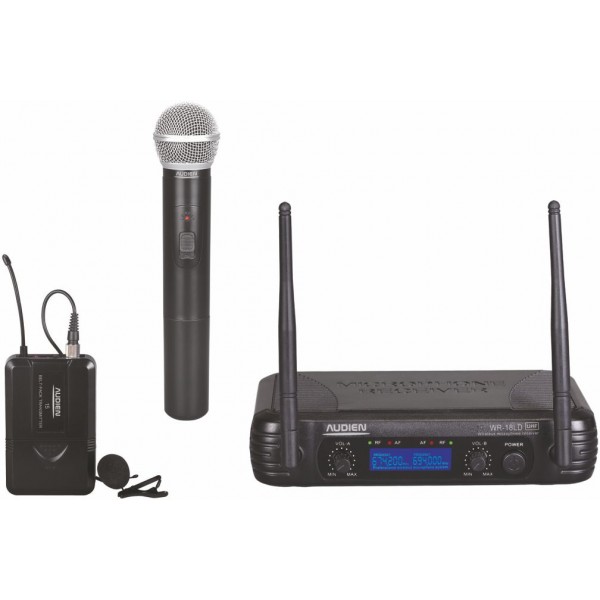 Audien  WR-18LD-C Ασύρματα μικρόφωνα χειρός - πέτου