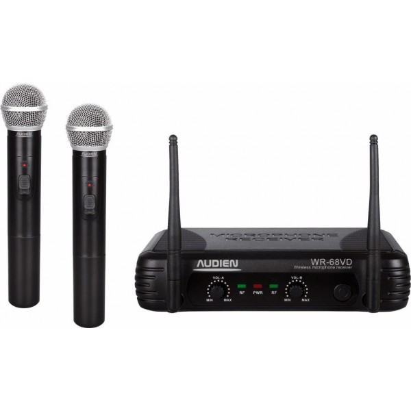 Audien WR-68VD-B Ασύρματα μικρόφωνα χειρός χειρός