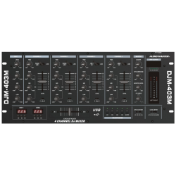 Audio Master DJM403M Επαγγελματικός Μίκτης DJ 4 Καναλιών