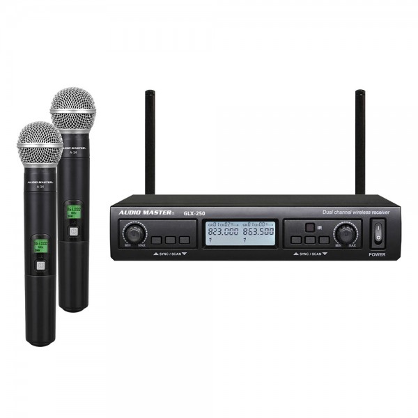 AUDIO MASTER GLX250-HH ασύρματο σύστημα μικροφώνου