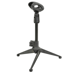AUDIO MASTER BC03 MIC STAND Eπιτραπέζια βάση μικροφώνου με αυξομειούμενο ύψος βραχίονα