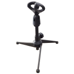 AUDIO MASTER BC03 MIC STAND Eπιτραπέζια βάση μικροφώνου με αυξομειούμενο ύψος βραχίονα