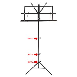 MS1 MUSIC STAND Πτυσόμενο αναλόγιο με θήκη