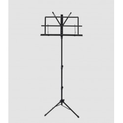 Audio Master MS3 Αναλόγιο Μουσικής Ύψους 46-130cm σε Μαύρο Χρώμα