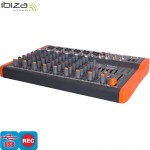 Ibiza Sound MX801 Μίκτης 8 καναλιών με Phantom Power