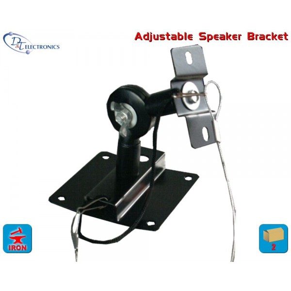 MF-100 Ζεύγος ρυθμιζόμενων βάσεων ηχείων για μέγιστο φορτίο 4Kg