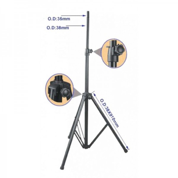 HSSC-101 Ρυθμιζόμενη βάση ηχείου 