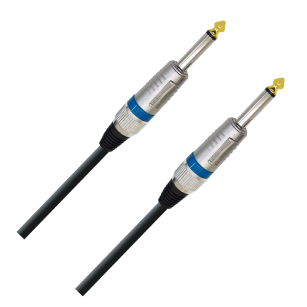 Καλώδιο ηλεκτρικής κιθάρας Jack 6,3mm mono σε Jack 6,3mm mono μήκος 3Μ