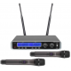 BLX25 / ΗΗ MICROPHONE Ασύρματο διπλό μικρόφωνο υψηλής ποιότητας με δέκτη UHF
