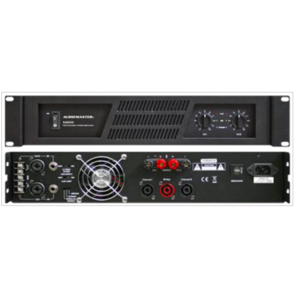 EA500 AMPLIFIER Επαγγελματικός τελικός ενισχυτής 2x800W RMS