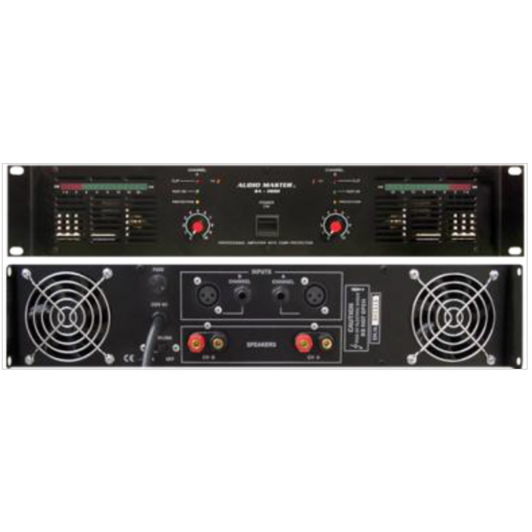 Audio Master SA1800 Επαγγελματικός τελικός ενισχυτής 2x890W RMS