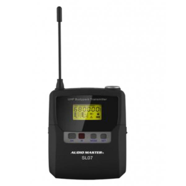 AUDIO MASTER SL07 MICROPHONE BELTPACK για μικρόφωνο πέτου η χειλόφωνο 