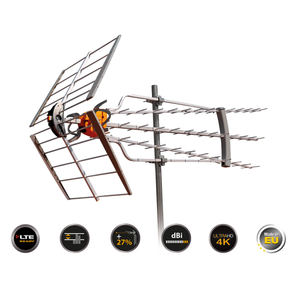 TELEVES 149740 DAT-75 T-FORCE LTE HD BOSS LR