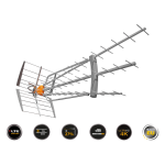 TELEVES 149740 DAT-75 T-FORCE LTE HD BOSS LR