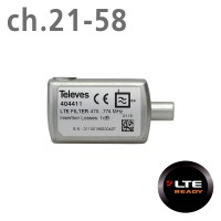 TELEVES 404411 ΦΙΛΤΡΟ LTE 4G (ch.21-58) TV