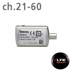 TELEVES 404412 ΦΙΛΤΡΟ LTE 4G (ch.21-60) TV