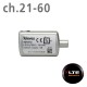 TELEVES 403401 ΦΙΛΤΡΟ LTE 4G (ch.21-60) F