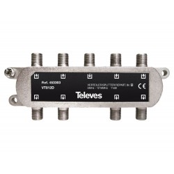 Televes 453303 splitter 8 ways F 5-1218 MHz