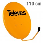 Televes 7572 ΚΑΤΟΠΤΡΟ 110 STEEL πορτοκαλί