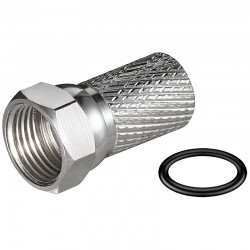 Televes 81018 Βύσμα F 7.0mm με μεγάλη κεφαλή και φλάντζα