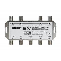 EDISION DiSEqC 8x1 έως 8 Δορυφόρους προς 1 Δέκτη